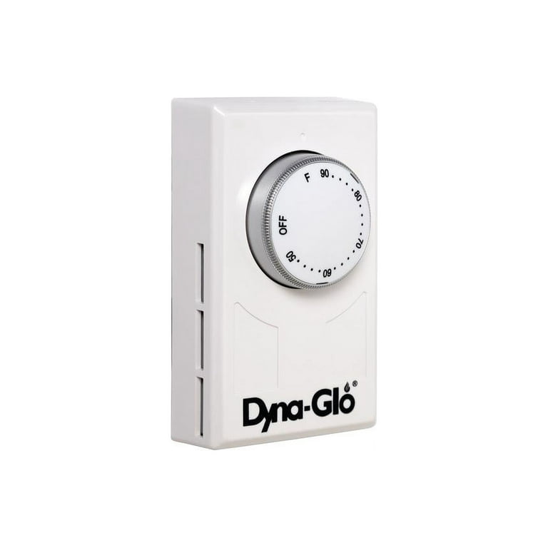 Dyna-Glo 28A 240 Volt Double-Pole Electric Heater Wall Thermostat -  Walmart.com