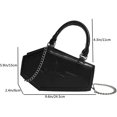 thumbnail image 7 of Halloween Purses for Women Cross Coffin Bag Novelty Halloween Coffin Purses Top Handle Crossbody Shoulder Bags, 7 of 7