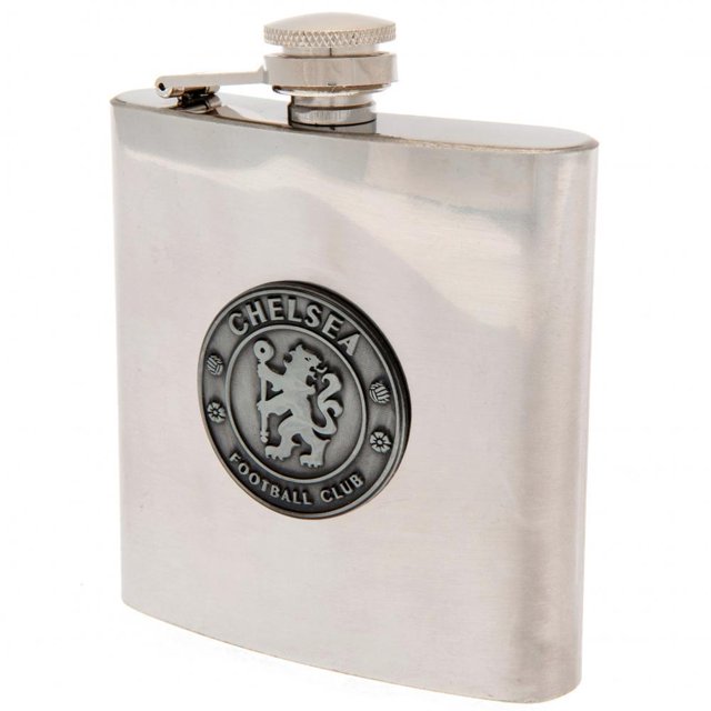 Chelsea FC - Petaca del equipo (Plateado)