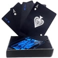 thumbnail image 1 of Baraja de Clalidad PokaBlue Barajas 10 Cartas 540 Plástico Negro y Azul Mate., 1 of 4