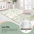 thumbnail image 2 of DEXDE 5x7 Area Rug for Living Room Bedroom, Washable Modern Abstract Non Slip Large Soft Rugs Low Pile Floor Carpet for Dining Room Bedroom Kitchen Office Nursery Playroom, Green, 2 of 8