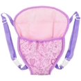 thumbnail image 1 of Siège d'Auto pour Poupée - Porte-Bébé Siège d'Auto Violet, Convient aux Poupées jusqu'à 18 Pouces, 1 of 4