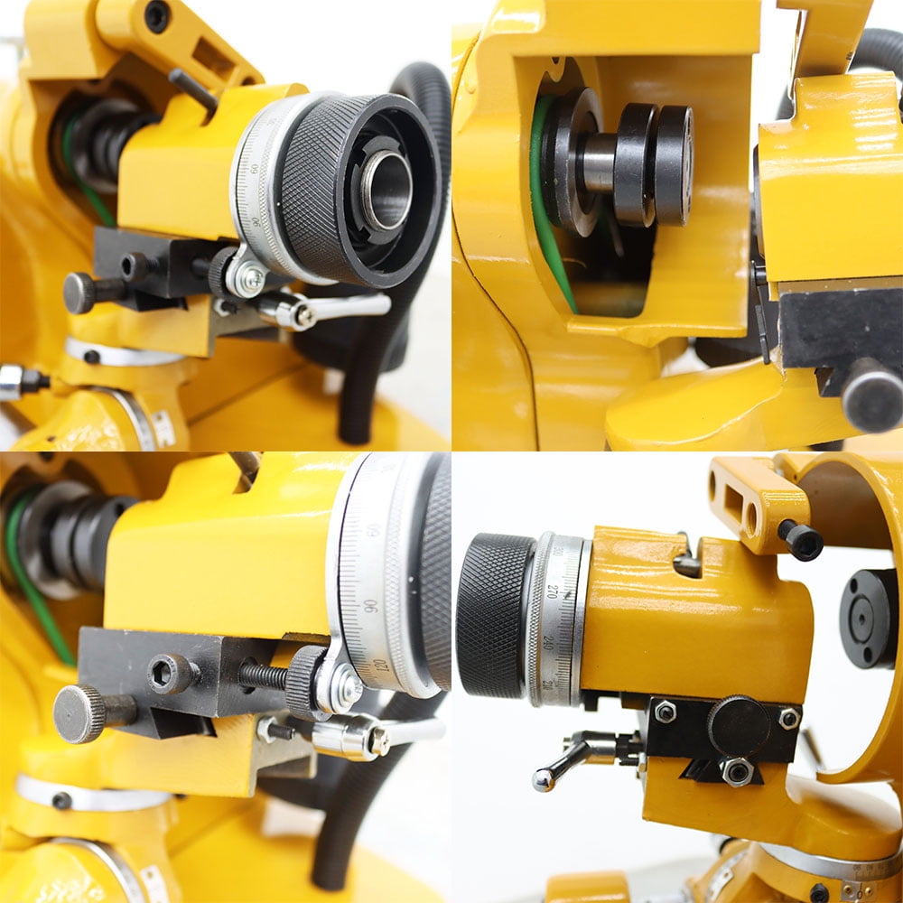 INTSUPERMAI Universal Cutter Sharpener for End Mill Bench Grinder Twist Drill Lathe Bit Tool 5 Types Collects U2 220V