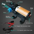 thumbnail image 7 of Steauty 12V Fuel Transfer Pump, 85 GPH Gas/Diesel with 11.5 ft Power Cable for Vehicles, Boats, Equipment, 7 of 7