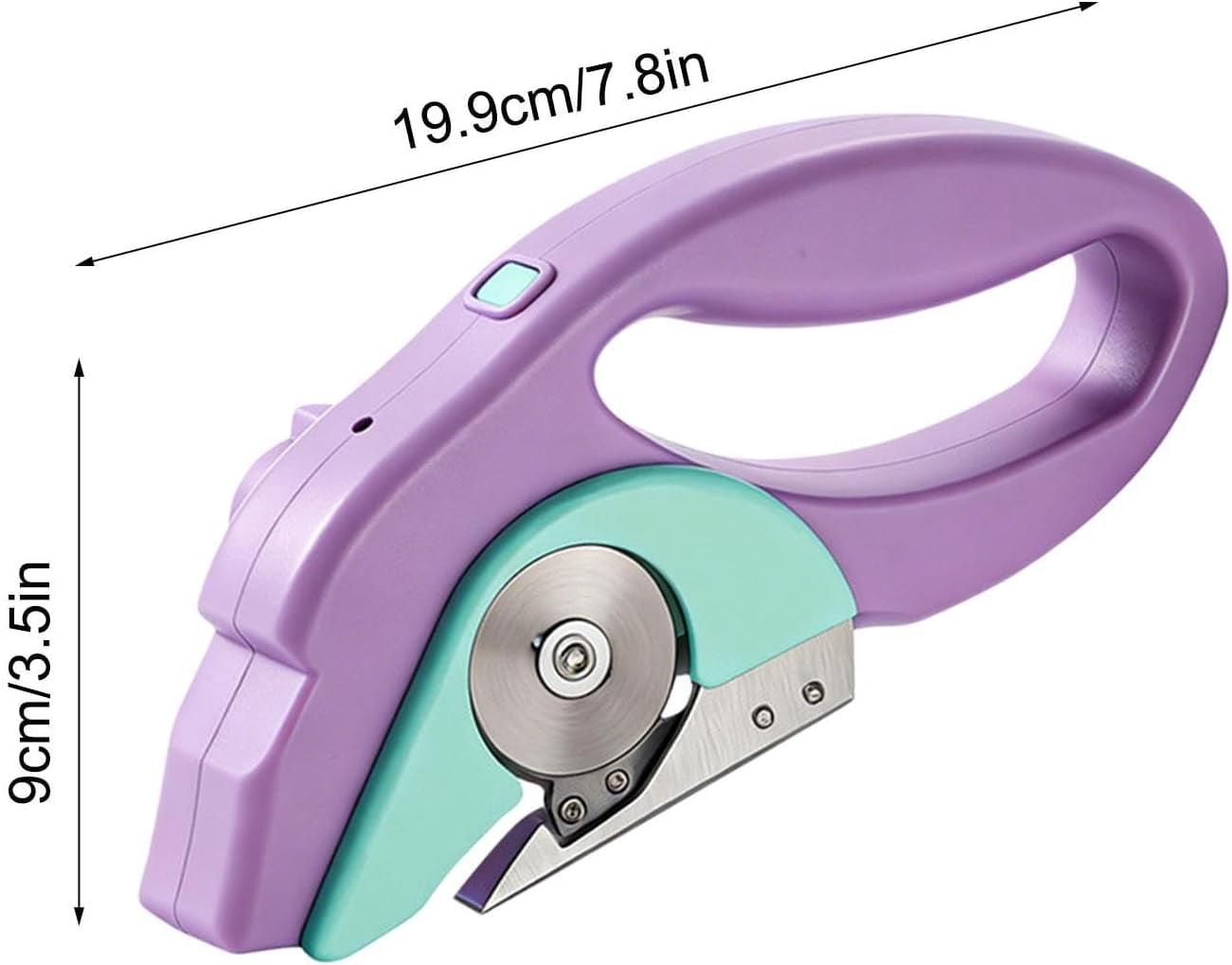 Electric Scissors for Cardboard,USB Rechargeable Ergonomic Handheld Cutting Tool - Cordless Box Cutter - for Carpet Paper Fabric Packaging Unboxing