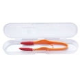 thumbnail image 5 of Pet Tear Stain Remover 1-pack Pet Eye Combs Soft Flexible Tear Stain Removers for Dogs Cats Reusable Pet Grooming Accessories Tear Stain Brush,Orange, 5 of 7
