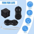 thumbnail image 3 of Set Fidget Toy portátil HUOGUO Infinity Cube con controlador, 3 of 5
