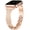 Rose Gold/Nude, variant on Slim Metal Band Compatible with Apple Watch Band for Women 38/40/41/42/44/45/46/49mm, Dressy Enamel Bracelet Bangle Strap Jewelry Band for iWatch Series 11/10/9/8/7/6/5/4/3/SE/Ultra