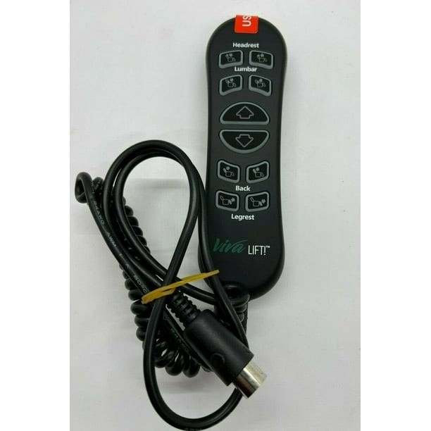 Pride Mobility Viva Lift Chair 10 button 5pin hand control remote