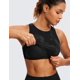 thumbnail image 4 of Sostén CRZ YOGA Butterluxe con escote alto y espalda racer, con relleno, XX-Small, 4 of 4