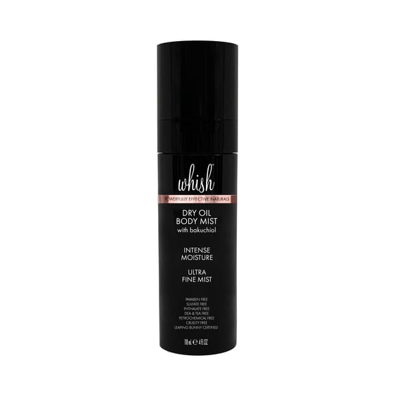 Whish Dry Oil Body Mist con Bakuchiol 4oz