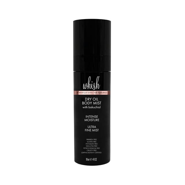 Whish Dry Oil Body Mist con Bakuchiol 4oz