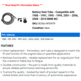 thumbnail image 2 of Battery Vent Tube - Compatible with 1988 - 1991, 1995 - 1999, 2001 - 2006, 2008 - 2010 BMW M3 - Dorman, 2 of 2