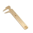 thumbnail image 2 of Uadme Calibrador Vernier Calibrador Interno analógico Vernier Regla de medición de precisión Micrómetro Escalas Dobles Calibrador Vernier Calibrador para medición de joyería(100mm), 2 of 14