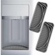 thumbnail image 1 of 2pcs Refrigerator Drip Tray Catcher, Non-slip Cuttable Fridge Drip Tray, Silicone Fridge Spills Water Pad For Fridge Ice And Water Dispenser, 1 of 5