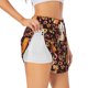 thumbnail image 1 of Balery Woodland Creatures Floral Pantalones cortos deportivos para mujer con forro y dos bolsillos, elásticos, para entrenamiento, gimnasio, yoga-Medium, 1 of 7