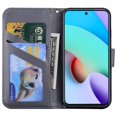 thumbnail image 4 of Funda con estampado de oso para Redmi Note 11 4g, con tarjetero, cordón, piel sintética, función billetera y protección contra caídas en las esquinas., 4 of 5