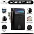 thumbnail image 3 of Claasico Modern Card Wallet, Black Saffino, 3 of 6