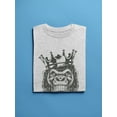 thumbnail image 3 of Angry Gorilla King T-Shirt Men -Image by Shutterstock, Male XX-Large, 3 of 4