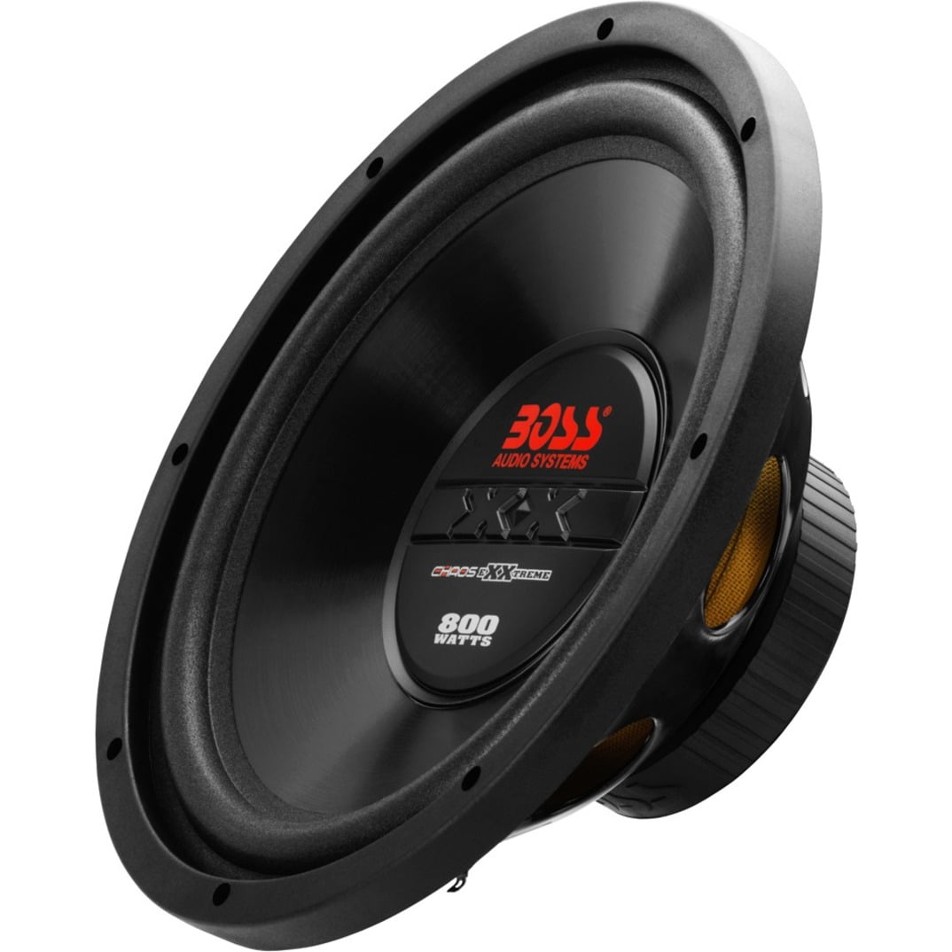 pedal argument Arne BOSS AUDIO CX12 Chaos Exxtreme12 inch Single Voice Coil (4 Ohm) 800-watt  Subwoofer - Walmart.com