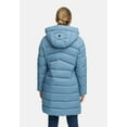 thumbnail image 4 of Marikoo Women's Mid-Lenght Quilted Winter Coat - Removable Hood - Water-Repellent - Kaltnäschen 16, 4 of 10