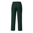 thumbnail image 5 of PYGNJK Women's Straight Leg Pants Yoga Pants High Waisted Casual Dress Pants With Pockets, 5 of 6