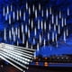 thumbnail image 2 of Meteor Shower Rain Light 50CM 384 LED Falling Rain Drop Christmas Light Snow Falling Icicle Light for Tree Holiday Party Decor, 2 of 5