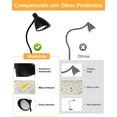 thumbnail image 4 of Lámpara de Escritorio LED, lampara de Mesa con USB Recargable, 3 Luces Regulables, Flexible de 360, Lámpara de Trabajo Inteligente Automática, Lampara Noche para leer oficina, Estudio, 4 of 9