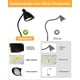 thumbnail image 4 of Lámpara de Escritorio LED, lampara de Mesa con USB Recargable, 3 Luces Regulables, Flexible de 360, Lámpara de Trabajo Inteligente Automática, Lampara Noche para leer oficina, Estudio, 4 of 9