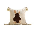 thumbnail image 1 of zhangmingg Easter Embroidery Decorative Pillow Cover Farmhouse Holiday for Spring Home, 1 of 6