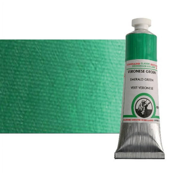 Old Holland Classic Oil Color - Emerald Green, 40 ml tube