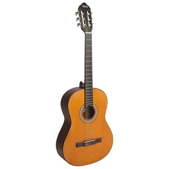 Classical Guitar 6 String Right Handed Antique Finish - Spruce Top, Mahogany Bridge & Fingerboard, Series 200 - Ideal for Beginners & Intermediate Players