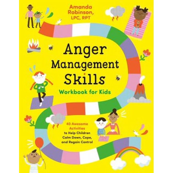 Pre-Owned Anger Management Skills Workbook for Kids : 40 Awesome Activities to Help Children Calm down, Cope, and Regain Control (Paperback) 9780593196601