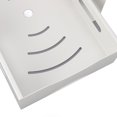 thumbnail image 3 of M Buder Organizador de Gabinetes Extraíble de Acero al Carbono Cajón Deslizante Estante de Almacenamiento Despensa Bajo Fregadero para Cocina Baño Color Blanco Talla G (40 cm / 15.7 inches), 3 of 9