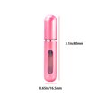 thumbnail image 1 of Mini perfume botella de spray maquillaje atomizador de agua spray spray recipiente de viaje de viaje de viaje recargable 3 piezas Inevent CBP165180, 1 of 7