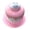 Pink, variant on Birthday CakeforDogs, Dog Birthday Cake, Decorative Sculpted Piece, 6X9 In, Food-Grade Silicone, Pet Serving, Dog Parties, Light Blue, Single Unit