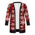 thumbnail image 3 of PENGXIANG Cardigan à Manches Longues pour Femmes Vêtements de Vacances, 3 of 6