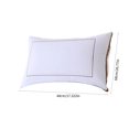 thumbnail image 3 of CASAFUN Breathable Hotel-grade Pillow Core Soft And Supportive Down Bed Pillow for Home Dorm Bedroom Skin-friendly Cotton Fabric for Back Side and Stomach Sleepers, 3 of 7