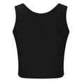 thumbnail image 5 of Timegard Crop Tops for Women Notched V Neck Button Tank Tops Ribbed Comfy Going out Tops Summer Fashion, 5 of 5