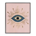 thumbnail image 5 of Stupell Industries Evil Eye Glam Boho Pattern Bold Blue Pink, 16 x 20, Design by Grace Popp, 5 of 5