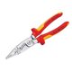 thumbnail image 2 of KNIPEX 13 86 200 Pinzas para instalaciones eléctricas aislados con fundas en dos componentes, según norma VDE cromado 200 mm, 2 of 2