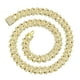 thumbnail image 5 of Collar Cadena de Moda Punk Yinane Eslabones Cubanos 50cm, 5 of 5