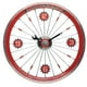 Maples LFT-16-RD Horloge Murale Vélo - avec Jante en Aluminium Rouge – image 1 sur 1