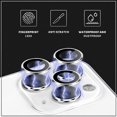 thumbnail image 3 of Protecteur d'Objectif de Caméra en Alliage Argenté HD à Bord Étroit, Protection Anti-Rayures avec Membrane de Caméra (6 Pcs, Compatible avec iPhone11 Pro/11 Pro Max), 3 of 7