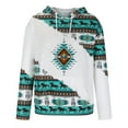 thumbnail image 4 of Pntutb Mujeres Casual Folk-Custom Impreso Pullover Manga Larga Con Capucha Bolsillo Blusa tops Sudaderas Pntutb Pntutb-1014, 4 of 8