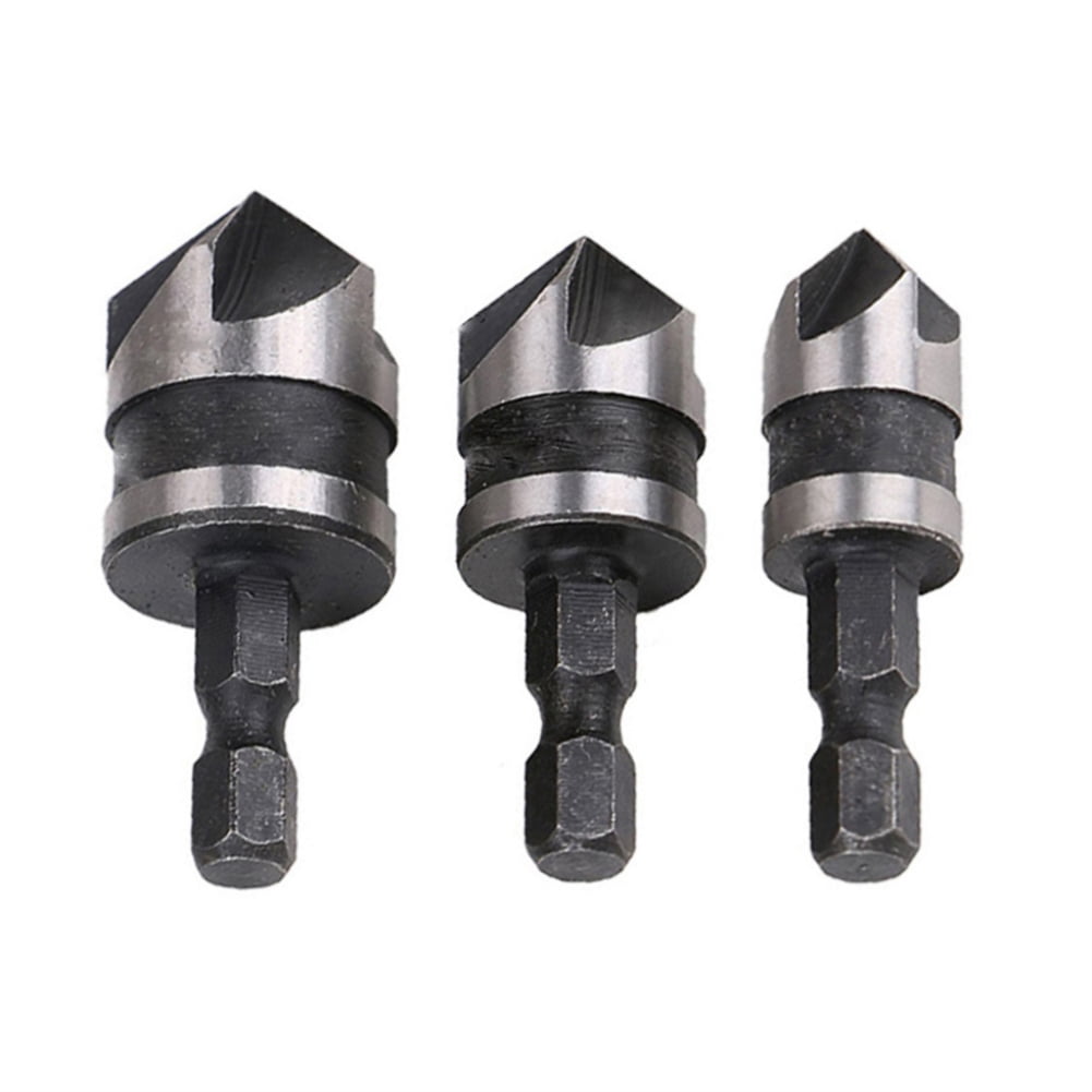 Chamfering Countersink Drill Bit Tool Knife Hole Opener Woodworking
