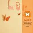 thumbnail image 6 of Animals Wall Decals Glow in the Dark, Girls Boys Waterproof Decoration for Living Room Wall Bathroom Toilet 3 Sets Orange Cats 11.4" x 7.9", 6 of 7
