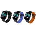 thumbnail image 2 of Pantalla a color Cuenta de pasos Frecuencia cardíaca Seguimiento de la presión arterial Fitness Deporte Pulsera inteligente Alarma Pulsera inteligente Yuarrent DZ5618-01B, 2 of 2