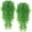 Green, variant on RECUTMS 4 Pcs Artificial Hanging Plants Vines Plastic Plants for Home/Wedding Party Decor-Purple