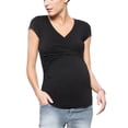 thumbnail image 2 of Lucakuins Maternidad Enfermería Tank Tops para mujeres verano sin mangas lactancia embarazada doble capa chaleco pulóver camisetas Lucakuins  moda, 2 of 6